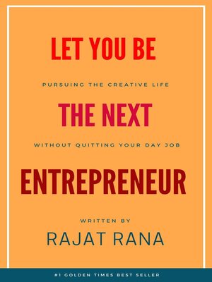 cover image of Let You Be the Next Entrepreneur